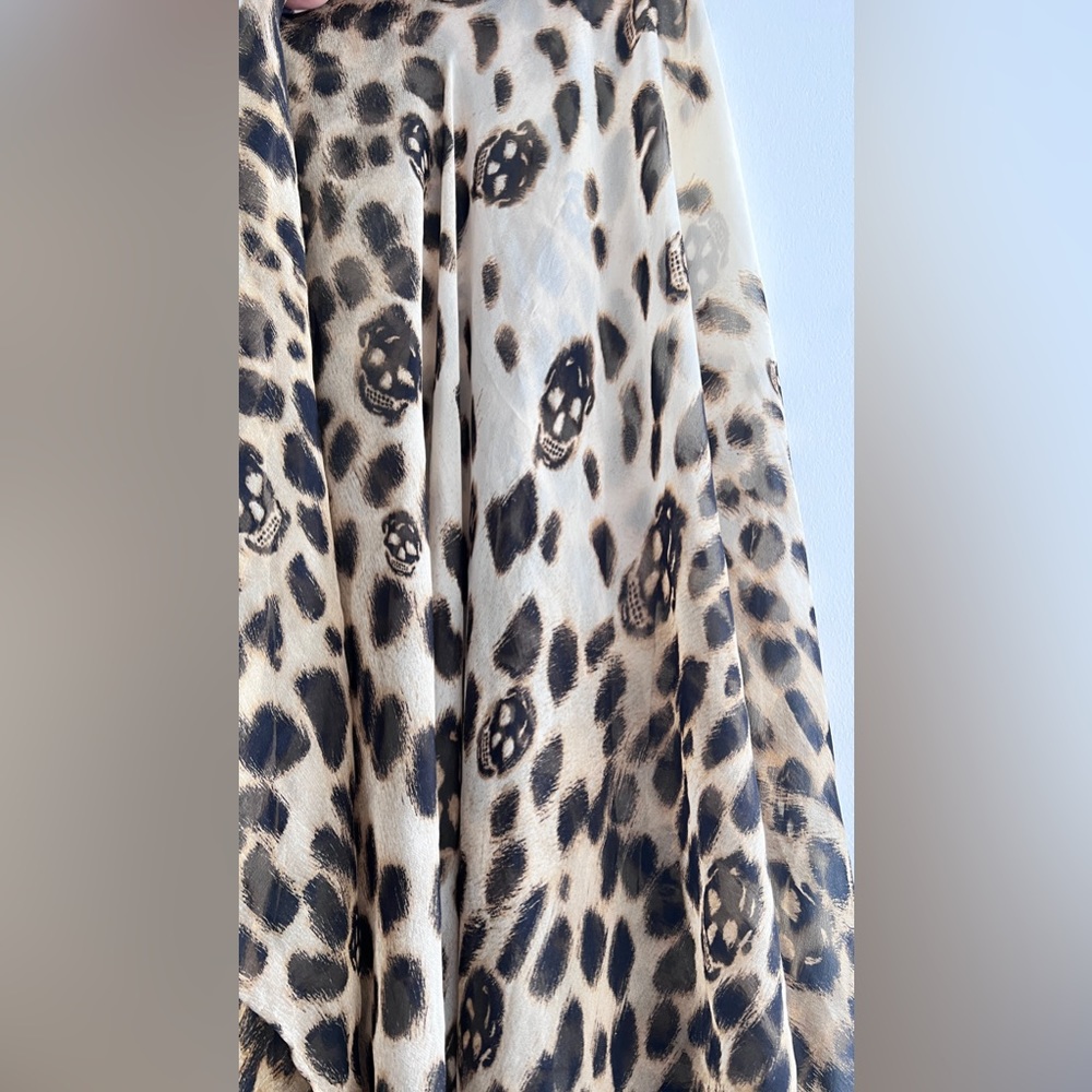 Alexander Macqueen silk scarf